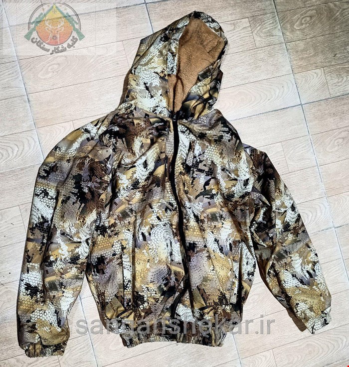 کاپشن زنبوری داخل خز