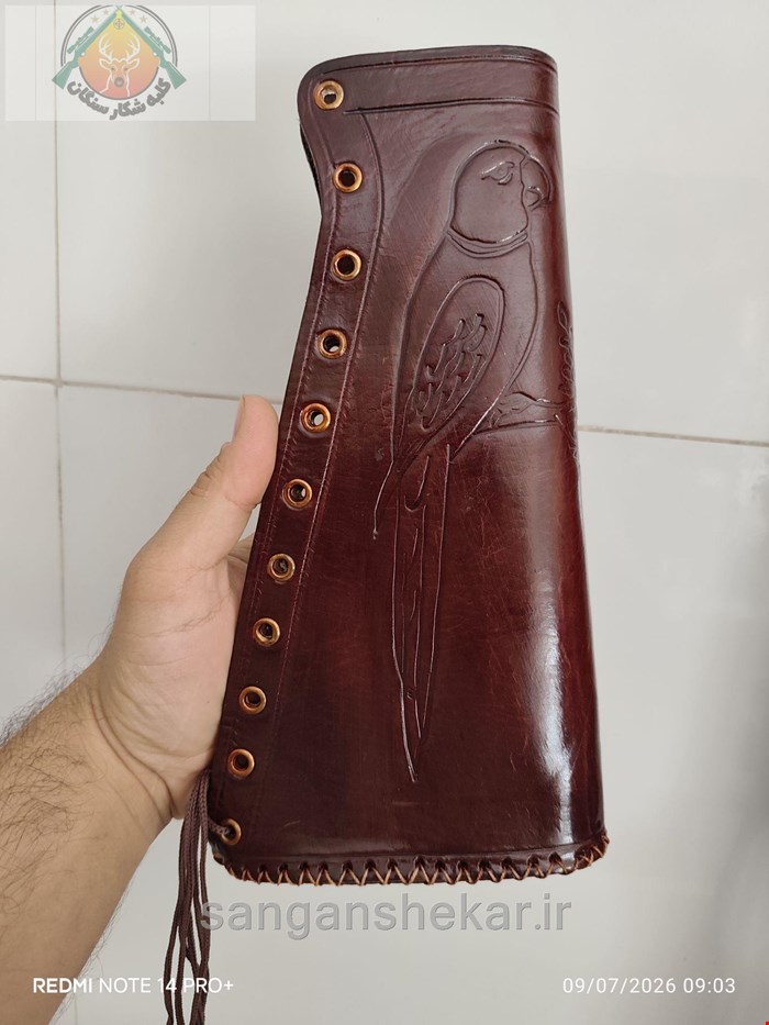 کفشک قنداق چرمی ساده